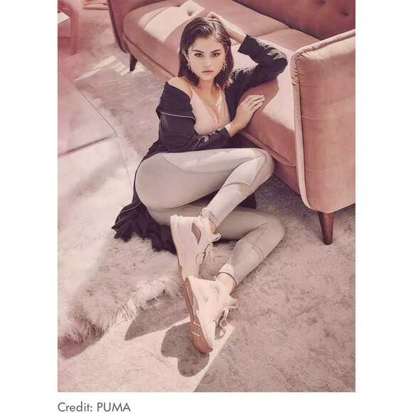 NIB Puma Phenom Womens Training Shoes Sneakers Metallic Rose Cameo Brown Size 6 - Picture 11 of 12